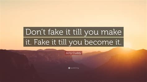what is fake it till you make it
